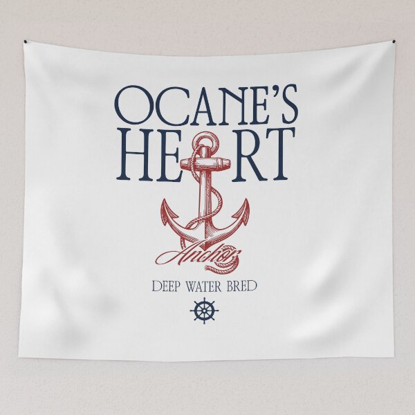 Item preview, Nautical Anchor Ocean Heart Vintage designed and sold by bolayousri.