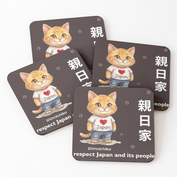 Item preview, Love Japan -  I respect Japan and its people (White text) designed and sold by Yoshi - Design - Osaka.