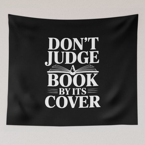 Item preview, Don't Judge a Book By Its Cover designed and sold by Frank Ring.