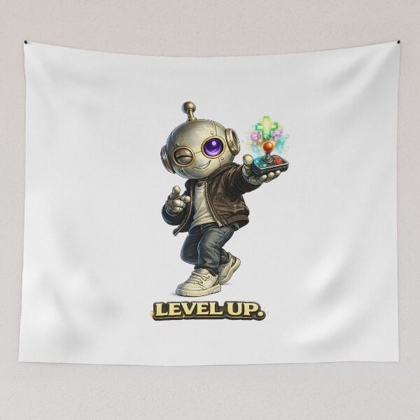 Item preview, Level Up Gamer Robot designed and sold by Yomere.