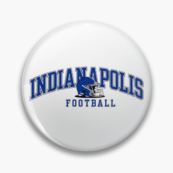 Item preview, Indianapolis Football Retro Helmet Graphic designed and sold by DonaldCur41428.