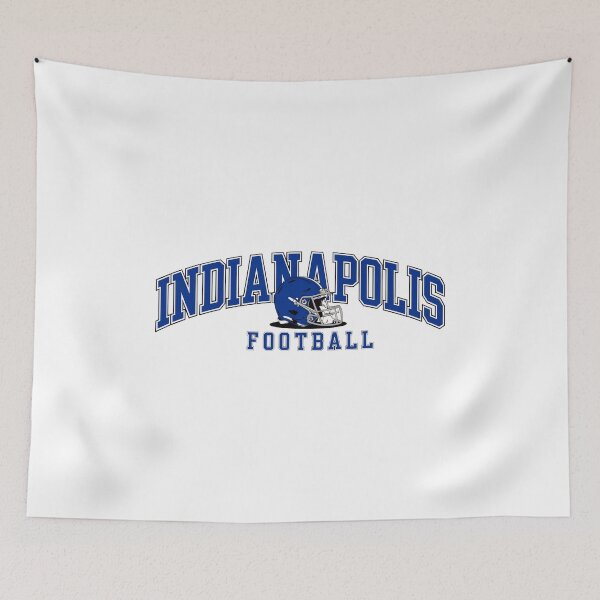 Item preview, Indianapolis Football Retro Helmet Graphic designed and sold by DonaldCur41428.