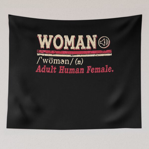 Item preview, Woman Noun Definition Shirt, Adult Human Female designed and sold by watanabeee.