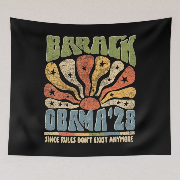 Item preview, Obama 2028 Since Rules Don't Exist Anymore designed and sold by elongatedjazz.