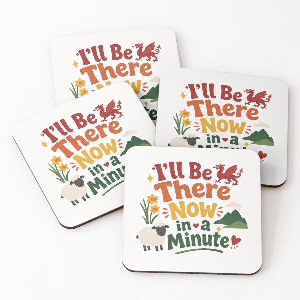 Item preview, I’ll Be There Now in a Minute designed and sold by Cerys-GS.