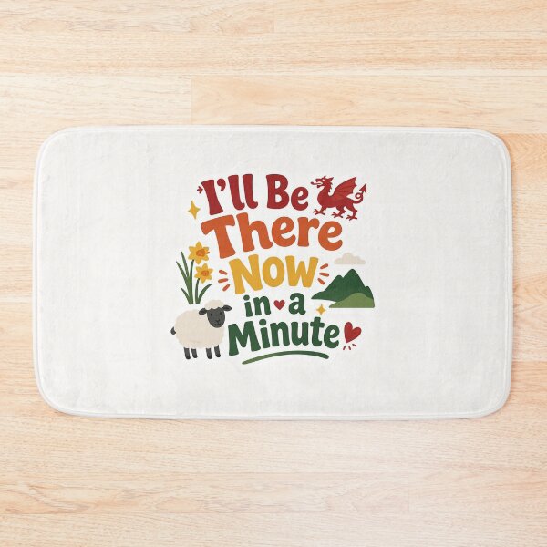 Item preview, I’ll Be There Now in a Minute designed and sold by Cerys-GS.