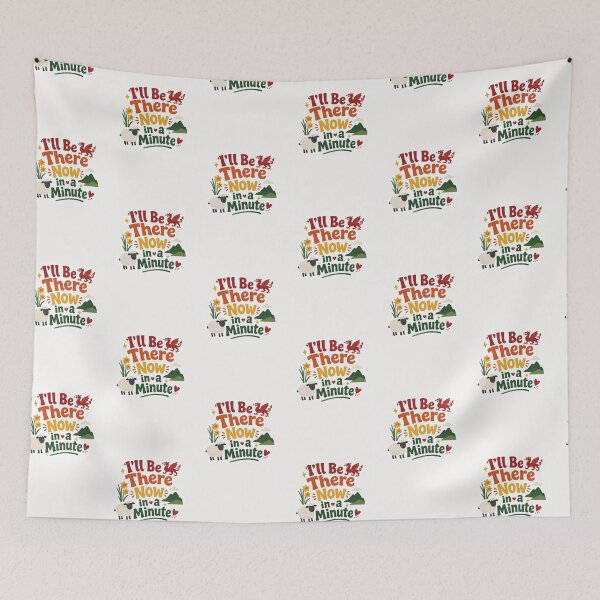 Item preview, I’ll Be There Now in a Minute designed and sold by Cerys-GS.