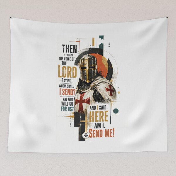Item preview,  And I Said,“Here Am I.Send Me!” designed and sold by KLERIKSTORE.