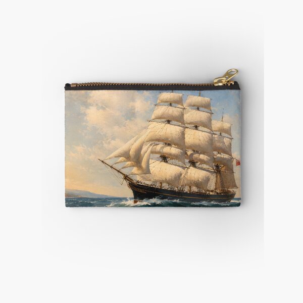 Item preview, A sailing ship on the sea. designed and sold by oldMastersofart.