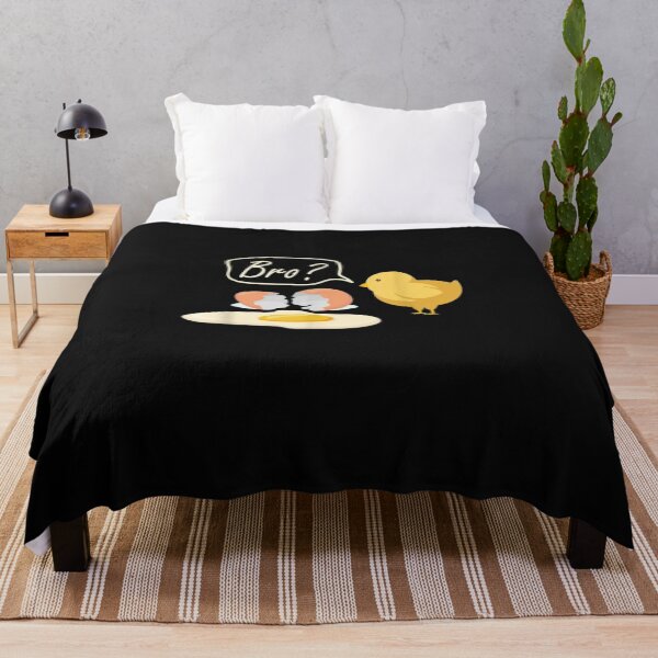 Item preview, Funny Chicken Egg Bro Joke – Cute Farm Animal Food Humor Design designed and sold by roartusa.