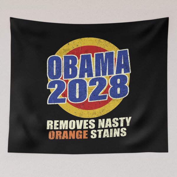Item preview, Obama 2028 removes orange nasty Since Rules Don't Exist Anymore designed and sold by elongatedjazz.
