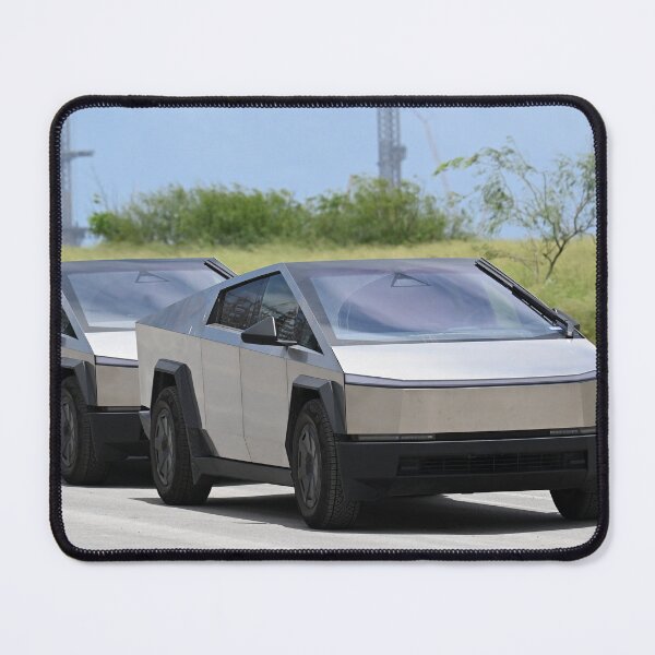 Item preview, Tesla Cyber Trucks outside SpaceX Starbase production facility designed and sold by STFPhotoAgency.