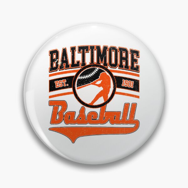 Artikelvorschau, Baltimore Baseball Vintage Retro entworfen und verkauft von Christine79163.