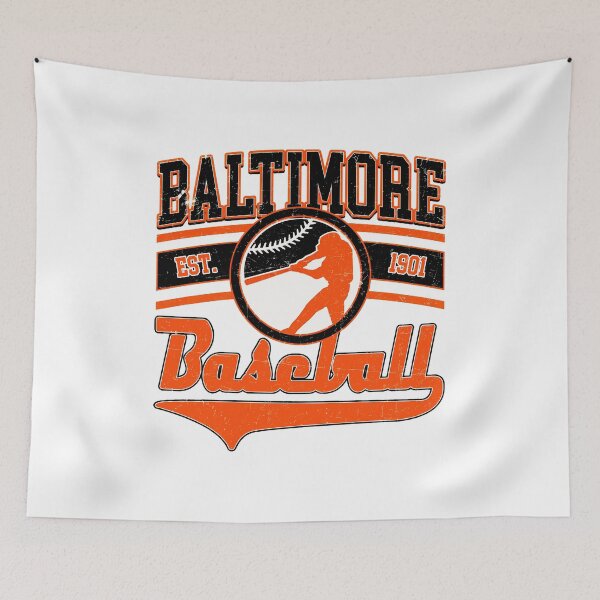 Item preview, Baltimore Baseball Vintage Retro designed and sold by Christine79163.