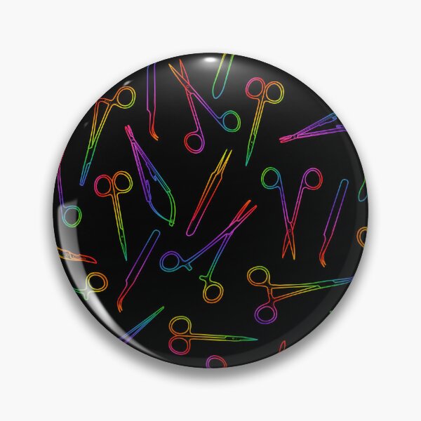 Item preview, Rainbow Gradient Surgical Tools Pattern designed and sold by emmacatwheels.