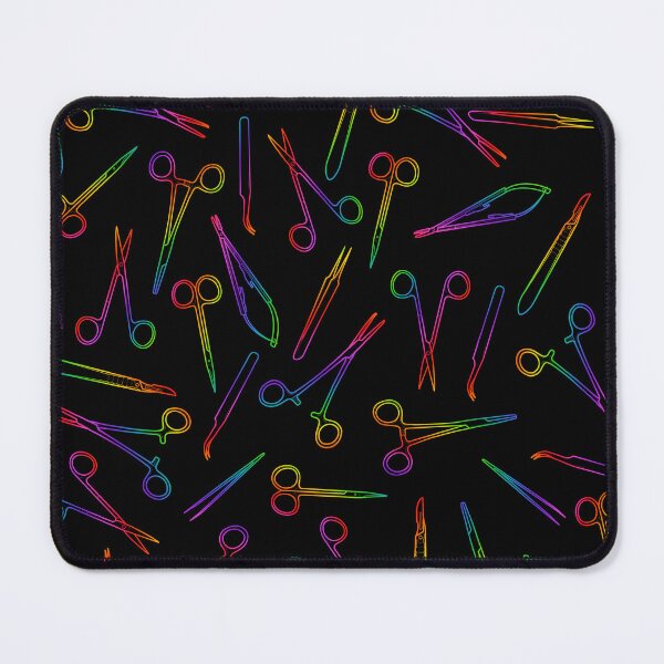 Item preview, Rainbow Gradient Surgical Tools Pattern designed and sold by emmacatwheels.