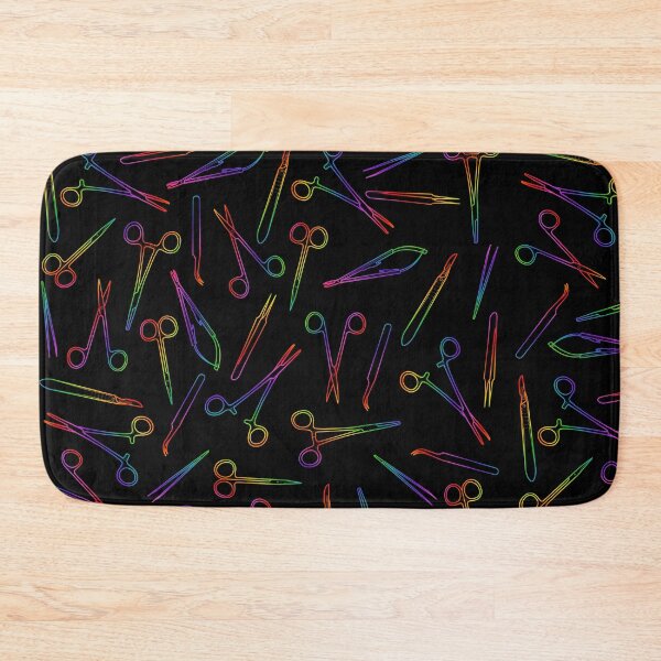 Item preview, Rainbow Gradient Surgical Tools Pattern designed and sold by emmacatwheels.