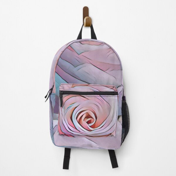 Item preview, Abstract Impressionist Blush Pink Rose Pastel Digital Art designed and sold by BalkanBloomArt.