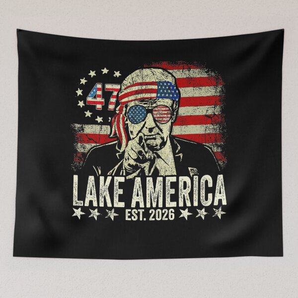 Item preview, Lake America Funny Ontario USA Canada Graphic designed and sold by schoolofbullies.