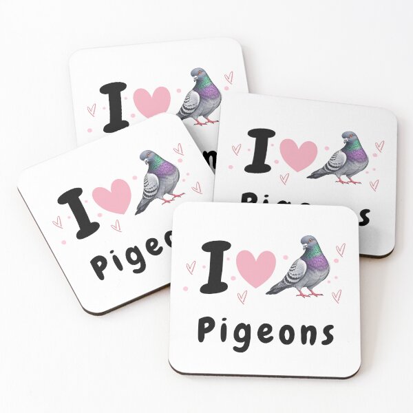 Artikelvorschau, Ich liebe Tauben. entworfen und verkauft von AnimalVibes.