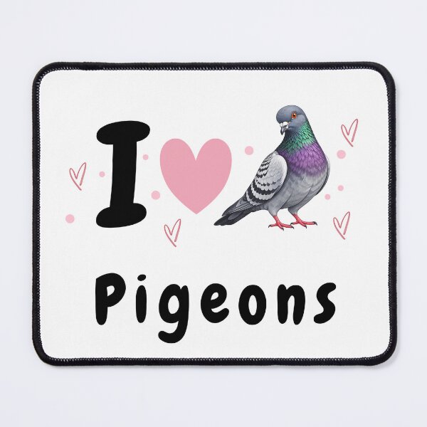 Item preview, I Love Pigeons designed and sold by AnimalVibes.
