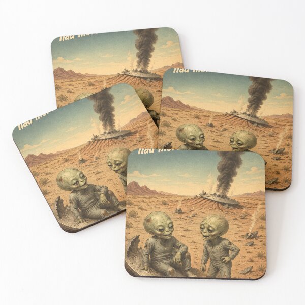 Item preview, UFO Roswell 40-50s You should've had mor coffee designed and sold by CG17s.