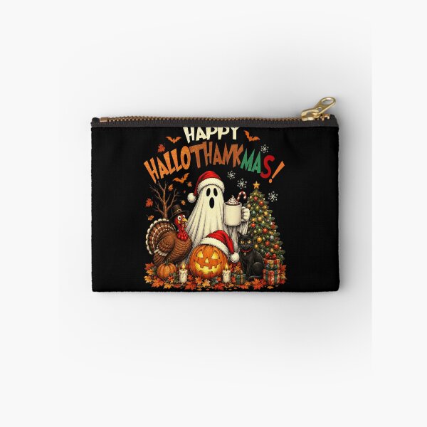 Item preview, Vintage Hallothanksmas Happy Spooky Pumpkin Chritsmas Tree designed and sold by watanabeee.