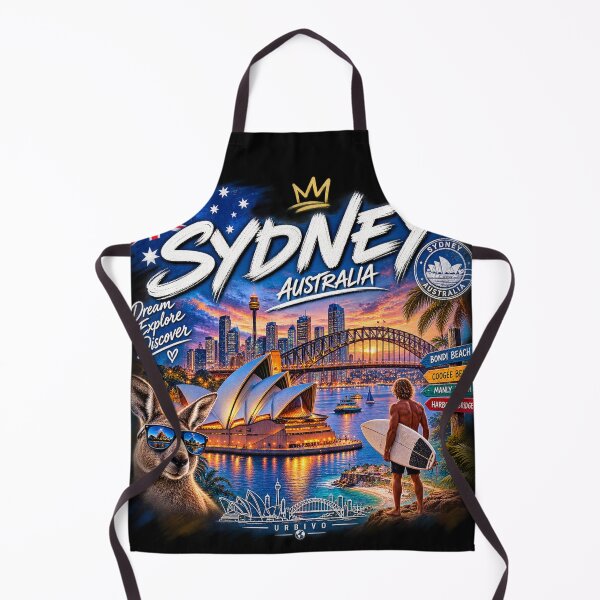 Aperçu de l'œuvre Sydney, Australie – Opéra et port : un voyage d’aventure créée et vendue par URBIVO.
