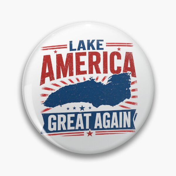 Item preview, Lake America Great Again Eagle designed and sold by RedCircleArt.