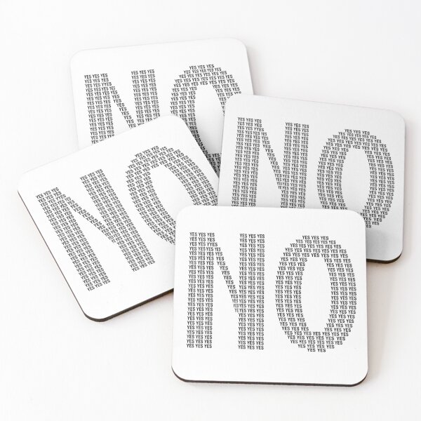 Item preview, NO Made of YES – Funny Typography Quote Design designed and sold by Mavriboy.