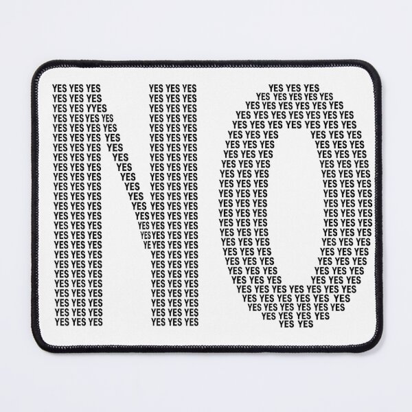 Item preview, NO Made of YES – Funny Typography Quote Design designed and sold by Mavriboy.