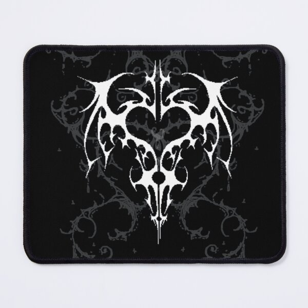 Item preview, Cyber Sigilism Gothic Heart Bat Wings | Dark Alt Aesthetic designed and sold by BrontesWhimsyStore.