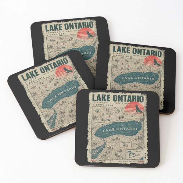 Item preview, Lake America Funny Ontario USA Canada Graphic designed and sold by schoolofbullies.