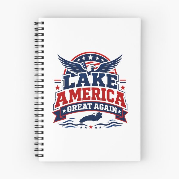 Item preview, Lake America Great Again Eagle designed and sold by RedCircleArt.