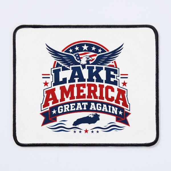 Item preview, Lake America Great Again Eagle designed and sold by RedCircleArt.