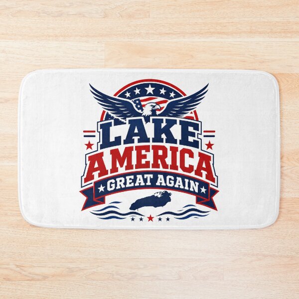Item preview, Lake America Great Again Eagle designed and sold by RedCircleArt.