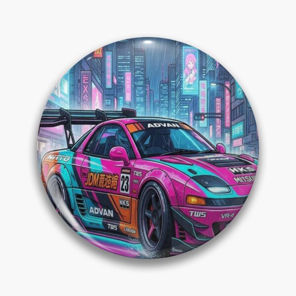 Item preview, Mitsubishi 3000GT VR-4 | Cyberpunk & Anime JDM Illustration. designed and sold by JMAVILA ART.