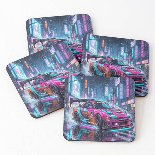 Item preview, Mitsubishi 3000GT VR-4 | Cyberpunk & Anime JDM Illustration. designed and sold by JMAVILA ART.