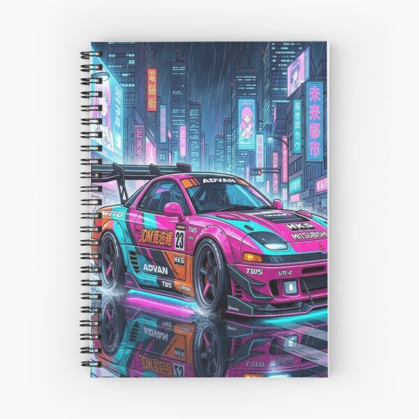 Item preview, Mitsubishi 3000GT VR-4 | Cyberpunk & Anime JDM Illustration. designed and sold by JMAVILA ART.