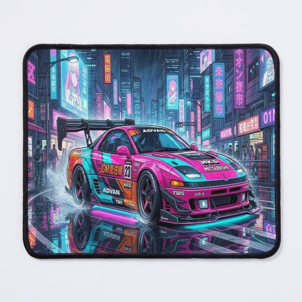 Item preview, Mitsubishi 3000GT VR-4 | Cyberpunk & Anime JDM Illustration. designed and sold by JMAVILA ART.
