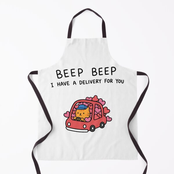 Item preview, Beep Beep Tengo una entrega de San Valentín para ti Lindo gato designed and sold by MonkiFlipp.