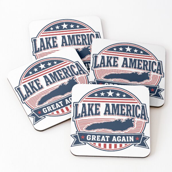 Item preview, Lake America Great Again Eagle designed and sold by RedCircleArt.