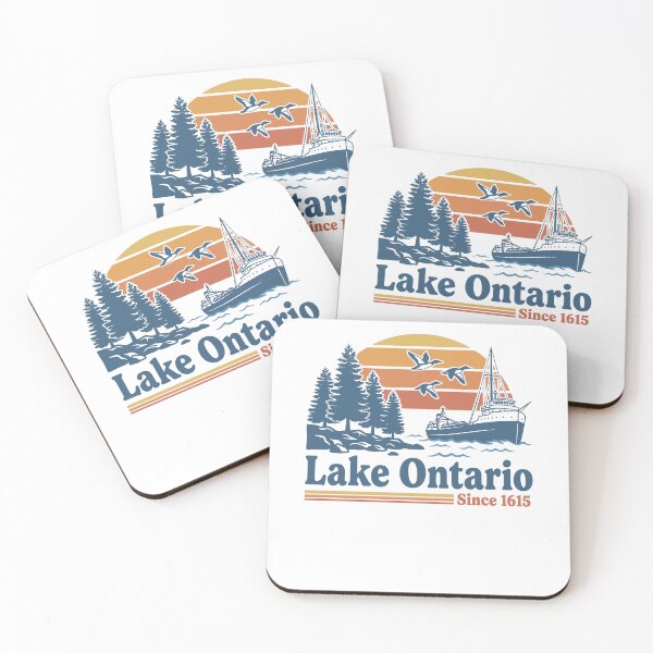 Item preview, Vintage Lake Ontario Sunset Scene designed and sold by ImeldaSparks.