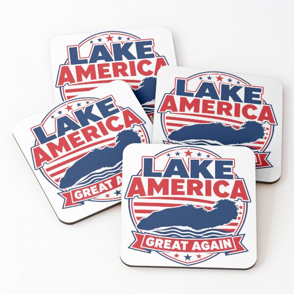 Item preview, Lake America Great Again Eagle designed and sold by RedCircleArt.