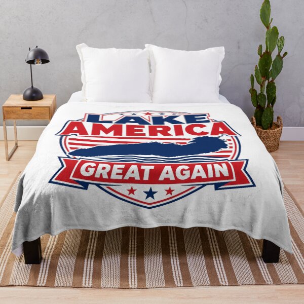 Item preview, Lake America Great Again Eagle designed and sold by RedCircleArt.