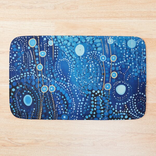 Item preview, Aboriginal Inspired Dot Art - Oxygen Ocean Water Bubbles designed and sold by GrinGalore.