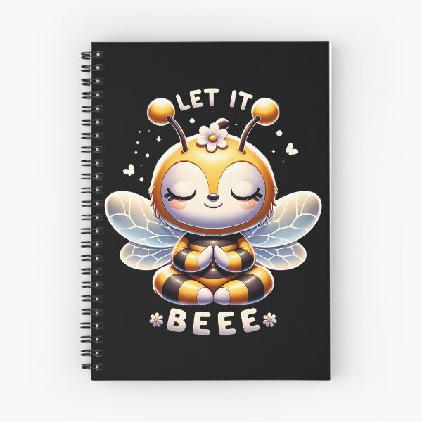 Item preview, Let It Bee Meditation Bee Yoga Kawaii designed and sold by Loona97.