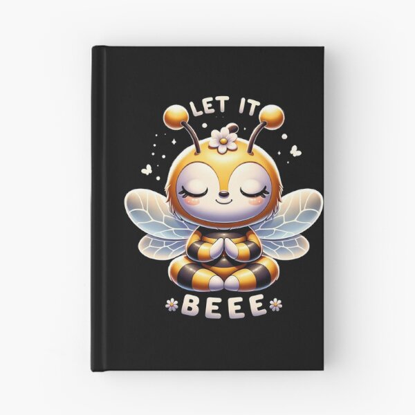 Item preview, Let It Bee Meditation Bee Yoga Kawaii designed and sold by Loona97.