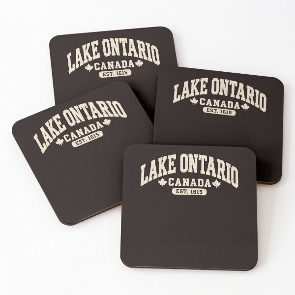 Item preview, Lake Ontario Canada Since 1615 Vintage Style designed and sold by cosettacir6382.