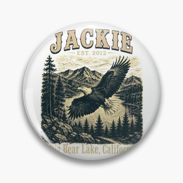 Item preview, Jackie Big Bear Lake California Eagle Vintage designed and sold by Cassandra56957.